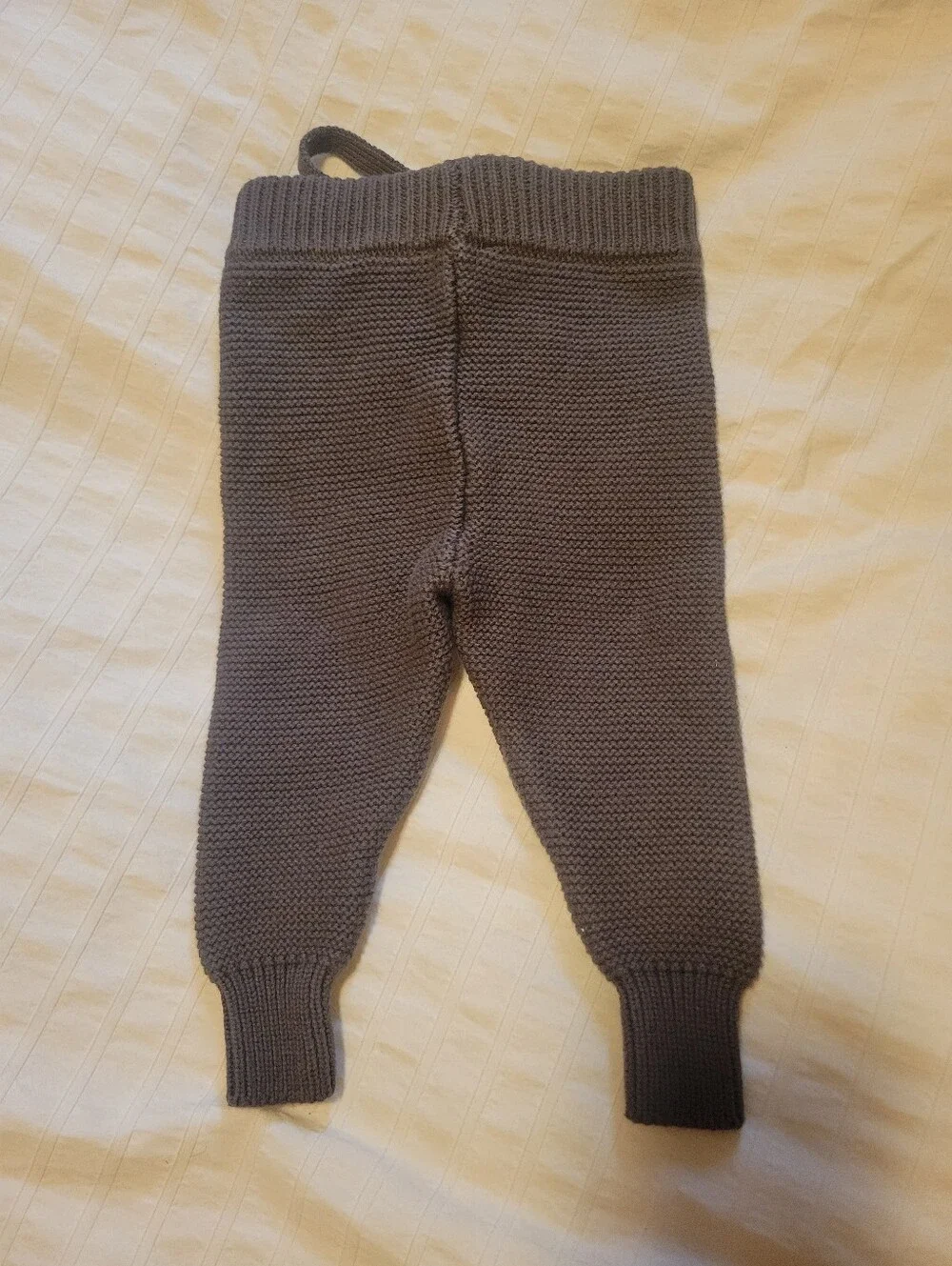 Jamie Kay Knit Joggers in Charcoal Gray 0-3 Months - NWOT